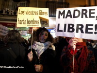 Proteste in Spania fata de legea avorturilor