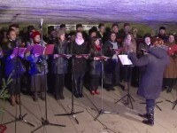 Concert de colinde in Pestera Bolii din Hunedoara