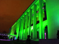 Palatul Victoria de culoare verde