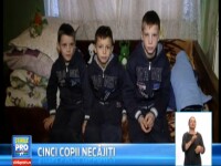 Destin amar pentru cinci copii din judetul Cluj