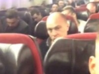 Momentul in care pilotul ii atentioneaza pe pasagerii avionului companiei Virgin Atlantic ca urmeaza o aterizare fortata