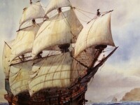 Epava corabiei spaniole cu o comoara de 1 miliard de lire la bord, gasita in Columbia. Presedintele a anuntat descoperirea