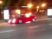 Ferrari care arde, Buenos Aires