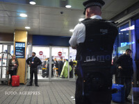 politie britanica la aeroport