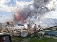 O explozie a avut loc la o piata de artificii din Mexic