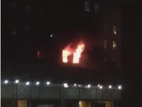 Incendiu in Manhattan