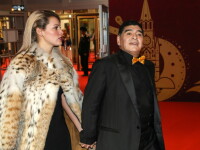Iubita lui Maradona, criticată dur, după ce a purtat o haină din blană tigru: „Are sufletul mai negru decât cărbunele”