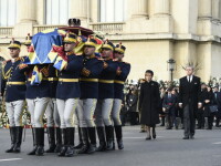 Regele Mihai I al României a fost condus pe ultimul drum