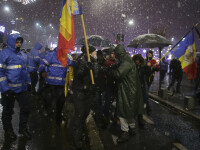 Peste 2.500 de mii de oameni au protestat în Piața Victoriei