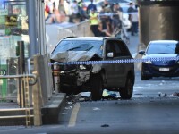 atac cu masina in Melbourne
