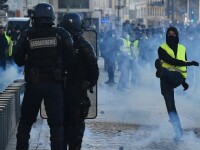 paris, vestele galbene, proteste, violente, franta,