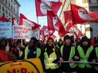 Protest la Roma