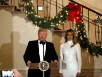 Ținuta spectaculoasă purtată de Melania Trump la Balul Congresului SUA