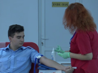 Elevii militari din Alba Iulia au donat sânge pentru a salva vieți: 