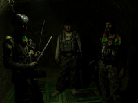 militari afgani în pesterile ISIS