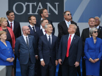 Lideri ai lumii la un summit NATO în Bruxelles