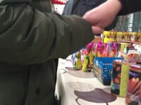 Peste 28 de tone de articole pirotehnice au fost confiscate de Poliţia Română