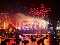 Revelion 2019. Foc de artificii spectaculos în Sydney