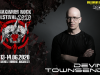 Concert Devin Townsend în premieră în București, la Maximum Rock Festival 2020, alături de Katatonia