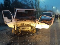 Impact violent în Olt: trei oameni au ajuns la spital după un șofer a intrat pe contrasens