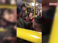 Scandal într-un autobuz din Pitești. Cum au vrut trei tinere să jefuiască o jandarmeriță