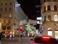 Viena cheltuie de două ori mai puțin decât Bucureștiul pentru luminițele de Crăciun: „Nu suntem atât de bogați”