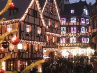 Colmar, cel mai frumos oraș francez de Crăciun. Oamenii, amendați dacă nu își decorează casele