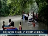 Tragedie în Indonezia. 24 de morți și 13 răniți, după ce un autobuz a căzut într-o râpă