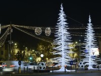 iluminat festiv in Bucuresti