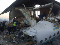 Tragedie în Kazahstan. Un avion cu 100 de persoane la bord s-a prăbușit. Cel puțin 12 morți