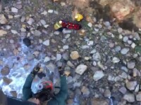 O femeie a supraviețuit miraculos după ce a căzut peste 60 de metri într-o prăpastie