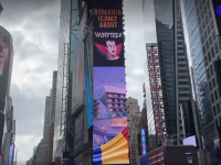 Cum a fost sărbătorită Ziua Națională de către românii de peste granițe. Tricolorul, afișat în Times Square