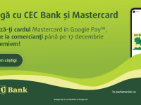 (P) CEC Bank lansează Google Pay și premiază posesorii de carduri Mastercard