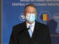 Klaus Iohannis, după vizita la centrul de vaccinare anti-Covid din România