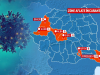 LISTA localităților care sunt în carantină. Restricțiile au fost ridicate în Cluj și Bistrița