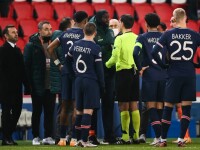 UEFA: PSG - Istanbul Bașakșehir se va relua miercuri, cu altă brigadă de arbitri