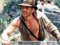 Harrison Ford în „Indiana Jones și Templul Blestemat”