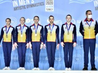 Medalie de argint pentru România la Campionatul European feminin de gimnastică artistică