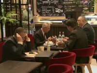 VIDEO. Parlamentarii au ignorat restricțiile Covid-19 și au mâncat la restaurantul Senatului