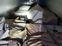 Giurgiu: Aproximativ 15 tone de materiale pirotehnice au fost depistate la frontieră, ascunse prin metoda capac