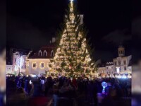 Brașovul, în topul orașelor europene cu cei mai frumoși brazi. Târgul de Crăciun apare într-un videoclip celebru