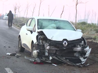 Accident cu trei victime în Dâmbovița. Un pasager i-a spus șoferului care avea permis de câteva luni să meargă mai încet