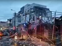 VIDEO. Explozie urmată de un incendiu la o pensiune din Cluj-Napoca. O femeie a fost găsită carbonizată