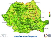 Tabel acoperire vaccinală 5 decembrie 2021