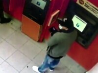 Individ care a furat bani dintr-un bancomat, căutat la Iași. A plecat cu 31.000 de lei