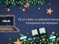 (P) Fă un cadou cu adevărat memorabil: 4 propuneri de laptopuri ASUS