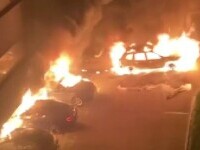 Cum au reușit doi copii să dea foc blocului din Constanța dintr-o joacă. 250 de oameni pe drumuri, 37 de mașini arse
