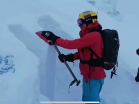 Avertizare de avalanșă de gradul 4 la altitudini de peste 1800 de metri în munții Făgăraș