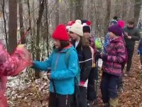 Concurs pentru găsirea lui Moș Crăciun pentru un grup de copii din Maramureș. Probe fizice în creierii munților
