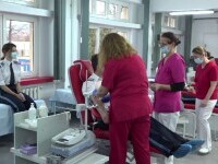 Elevii Colegiului Militar din Alba Iulia au donat sânge pentru prima dată: ”Este un sentiment de împlinire”